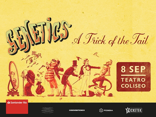 Luego de Andy Summers, Jazz Nights presenta Genetics el 8 de Septiembre en el Teatro Coliseo!