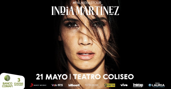 India Martínez regresa a la Argentina! 21 de Mayo, Teatro Coliseo!