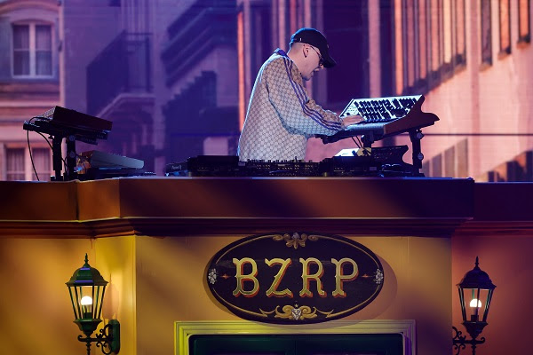 SEVILLE, SPAIN - NOVEMBER 16: Bizarrap performs onstage during The 24th Annual Latin Grammy Awards on November 16, 2023 in Seville, Spain. (Photo by Kevin Winter/Getty Images for Latin Recording Academy)