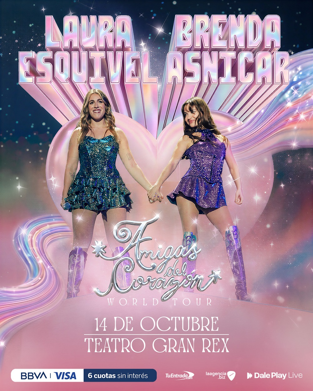 Laura Esquivel y Brenda Asnicar llegan al Teatro Gran Rex para revivir una historia que marcó a toda una generación