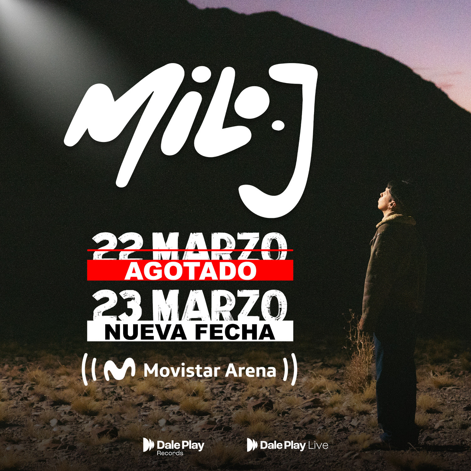 MILO J segunda fecha en el Movistar Arena