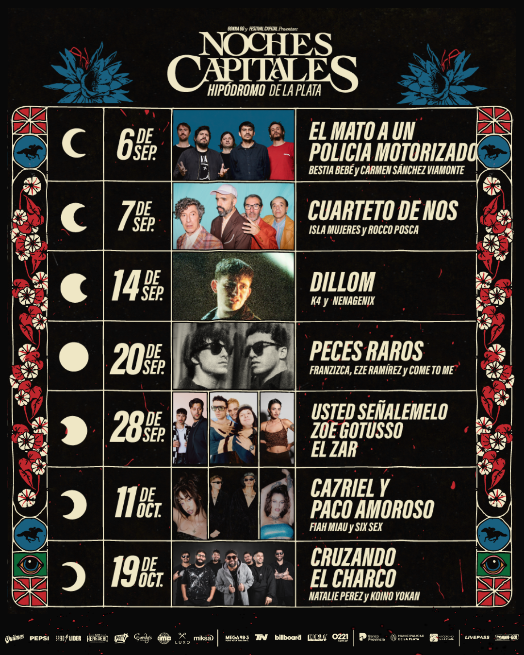 Noches Capitales: comienza el ciclo que permitirá disfrutar de los artistas más escuchados.