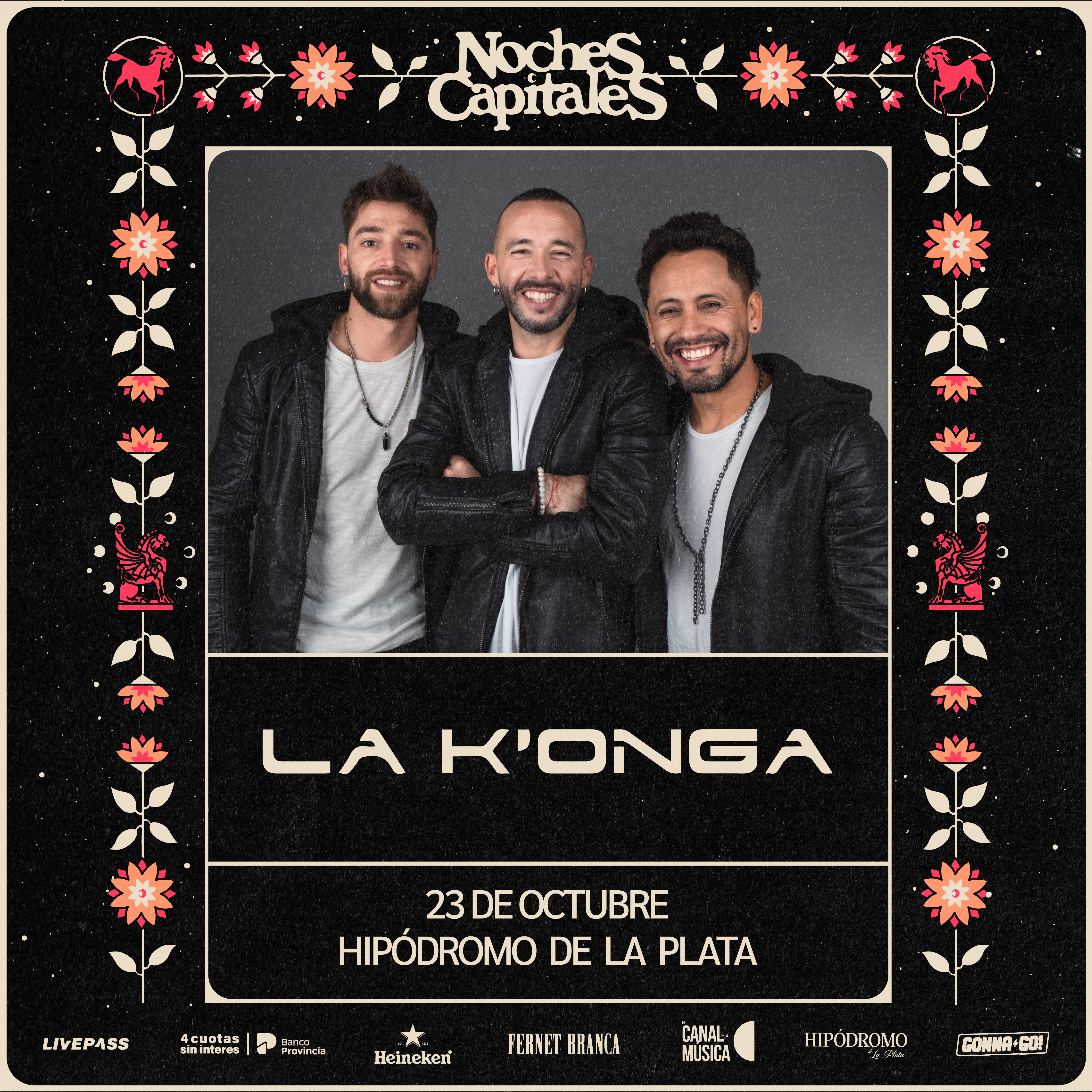 La Konga en Noches Capitales, una nueva luna a puro cuarteto