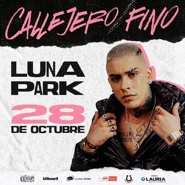 CALLEJERO FINO se prepara para hacer vibrar el Estadio Luna Park: ¡Entradas a la venta!