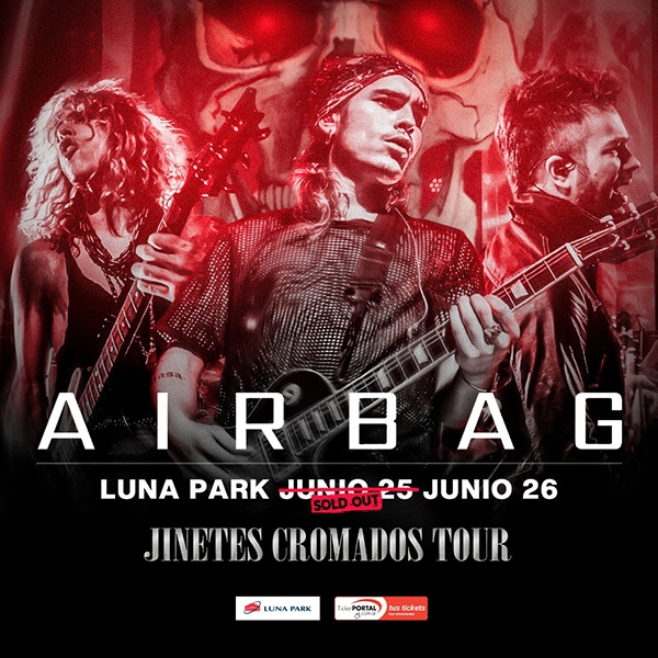 AIRBAG agota en 24 horas el Estadio Luna Park y suma una segunda función el 26 de Junio!