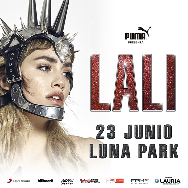 LALI la diva pop vuelve a los escenarios: 23 de Junio, Estadio Luna Park!