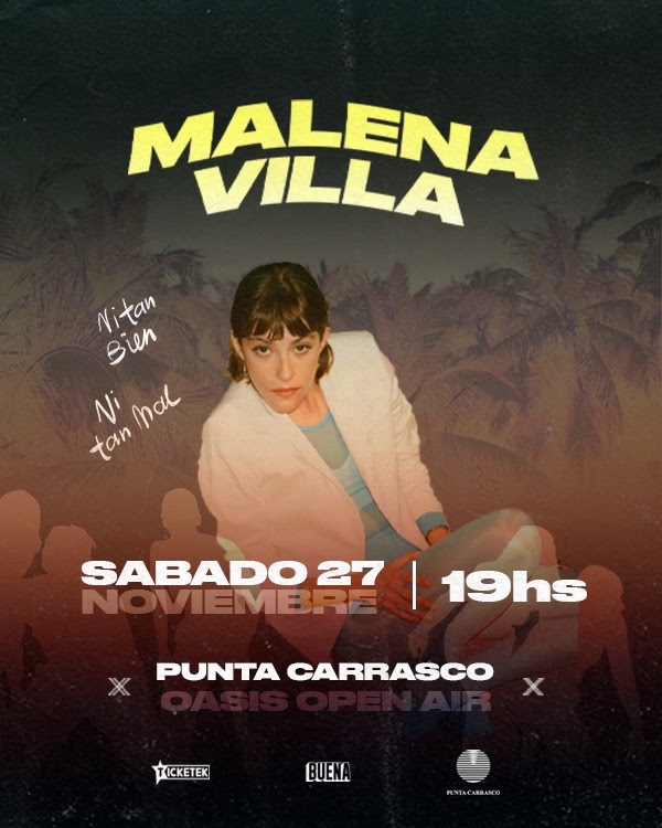 Malena Villa presenta "Ni Tan Bien y Ni Tan Mal", con un show en vivo en Buenos Aires!